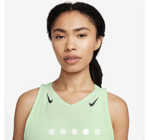 NIKE / AEROSWIFT DRI-FIT ADVANTAGE SINGLET TOP / BRAND NEW / SIZE M / FN2504 376 - Picture 4 of 4