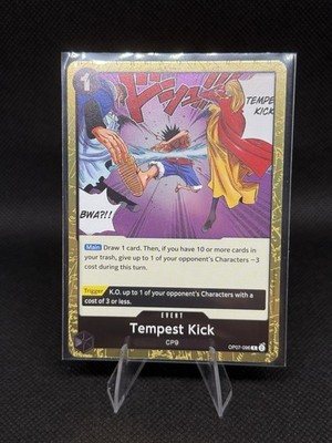 Tempest Kick OP07-096 R 500 Years in the Future Englisch NM One Piece TCG 