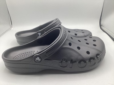 CROCS BAYA CLOG BRANDNEU M12 US 11UK GRAPHITGRAU
