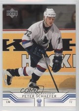2001-02 Upper Deck Peter Schaefer #171 0a1