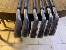 Wilson Staff Fat Shaft Cavity Backed Irons - See Description Please