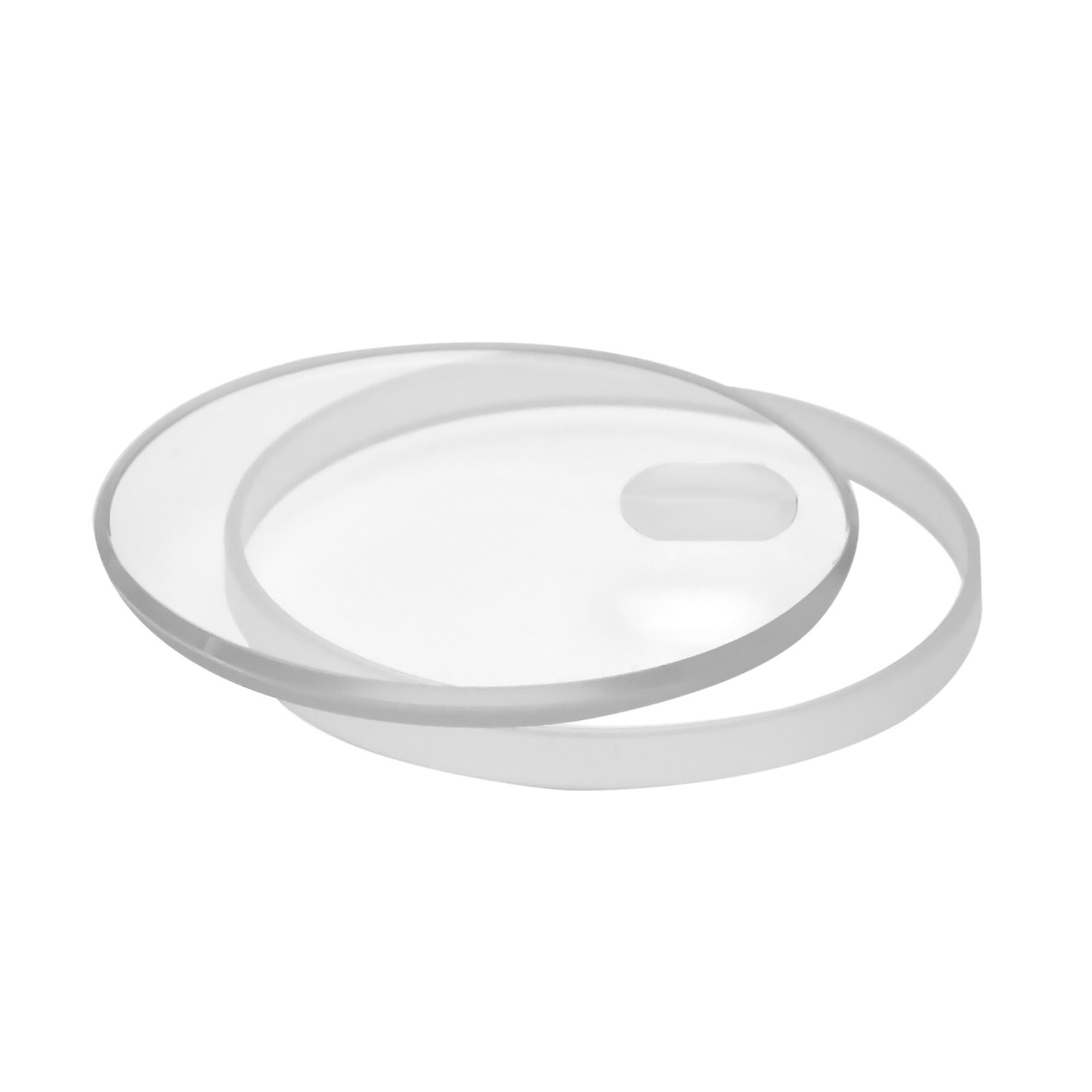 Sapphire Watch Glass Crystal with Date Window For 116610 40mm watch Replacement