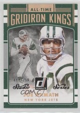 2016 Donruss All-Time Gridiron Kings Studio Series 84/250 Joe Namath #13 HOF 2t9