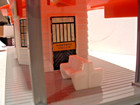 RARE #450 NOMA TALKING STATION -RED ROOF W/ WHITE BENCHES- OB+INST+++C7 EXC-READ — photo 8