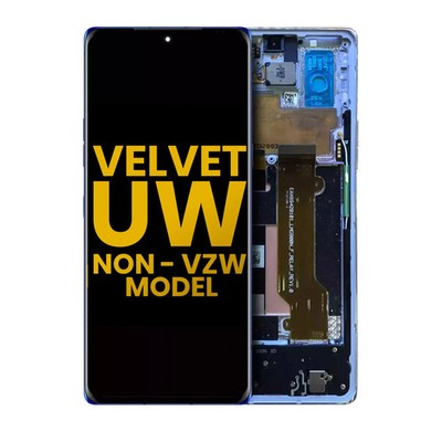 OLED-Display mit Rahmen für LG Velvet 5G (Non-Verizon 5G UW Frame) (Generalüber