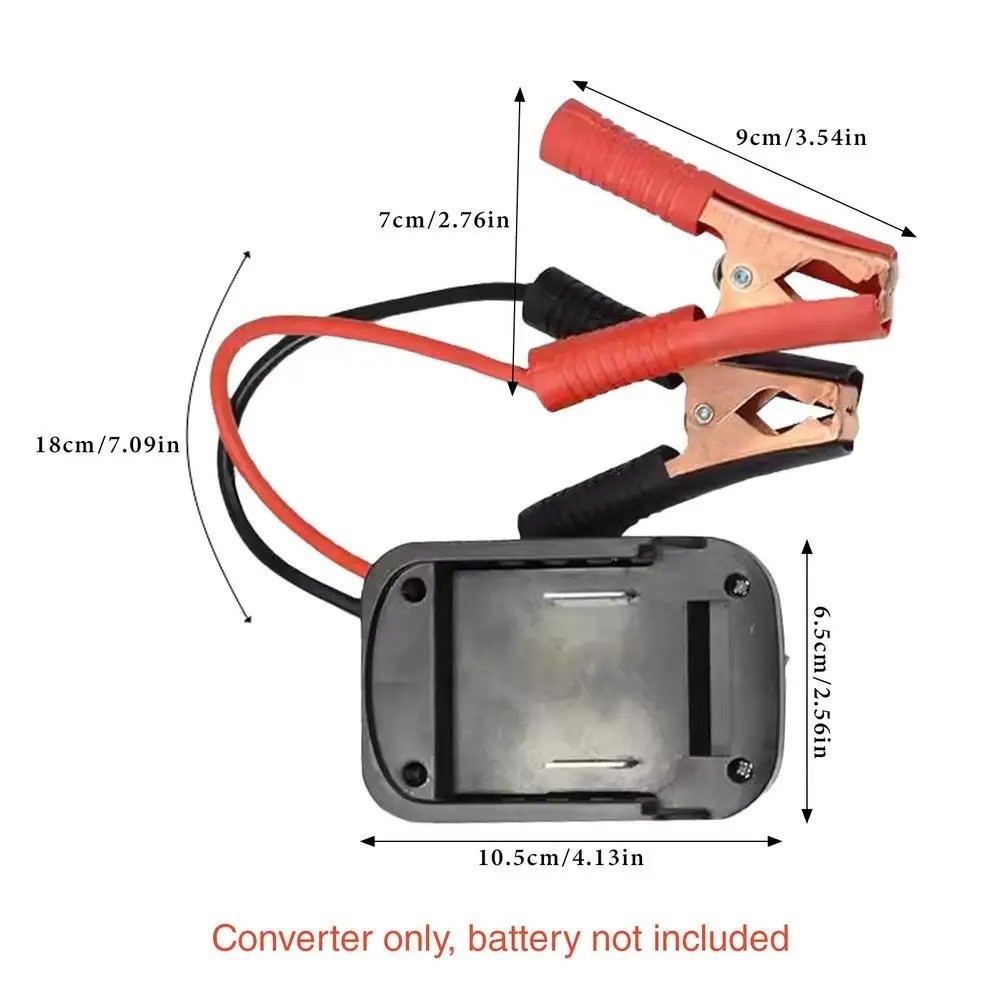 Branded - Avviatore a Salto per Auto Booster Batteria Portatile Power Pack Emergenza 12V - Miniatura 2