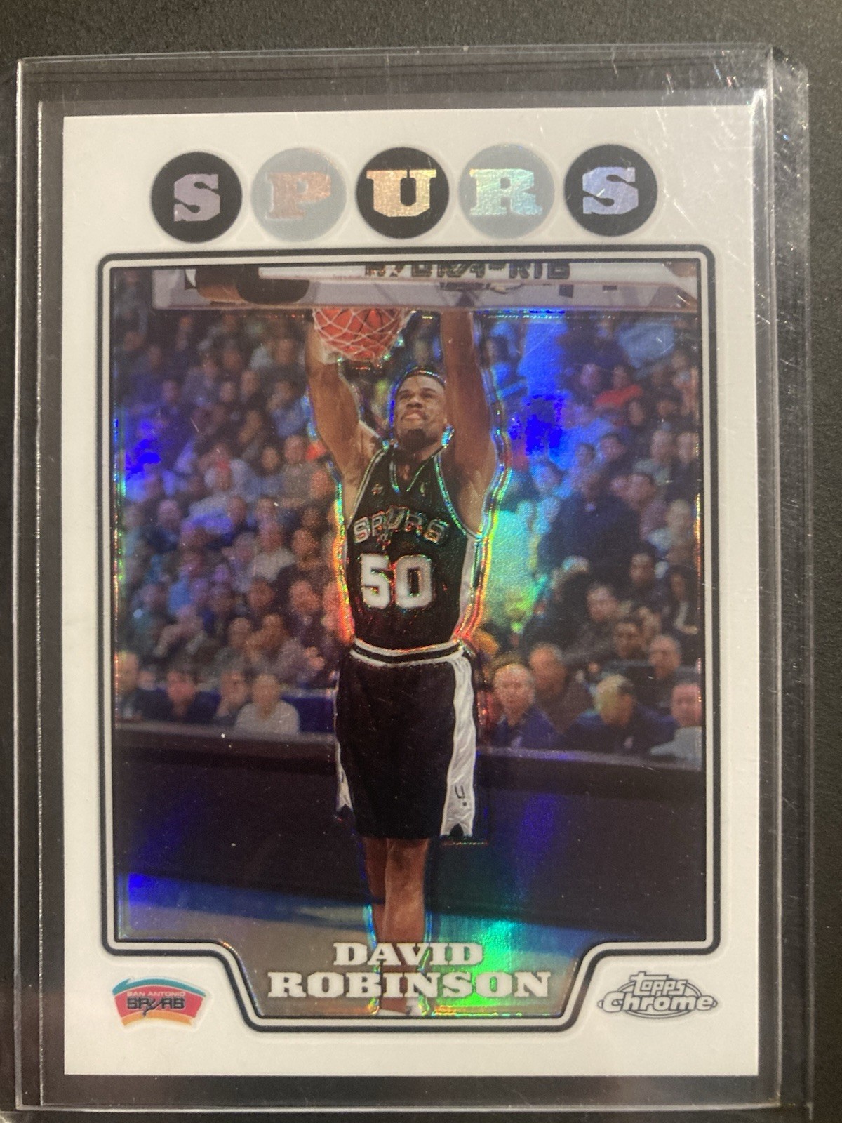 2008-09 Topps Chrome - David Robinson #173 Refractor
