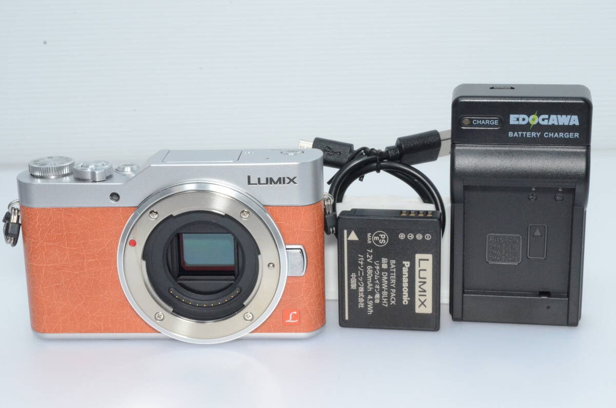 家電 LUMIX GF9 Panasonic LUMIX DC-GF9 Digital Mirrorless Camera Orange 12-32mm