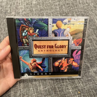 Quest for Glory Anthology - Mint Disc - IBM CD - Vintage PC Game - 1996 Sierra