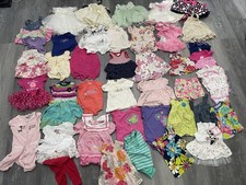 Lot Of Baby Girls Clothes Carter  s Etc -size 0-3 3-6Months