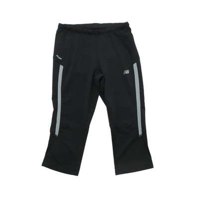 New Balance Women's Trousers M Black 100% Polyester Chino