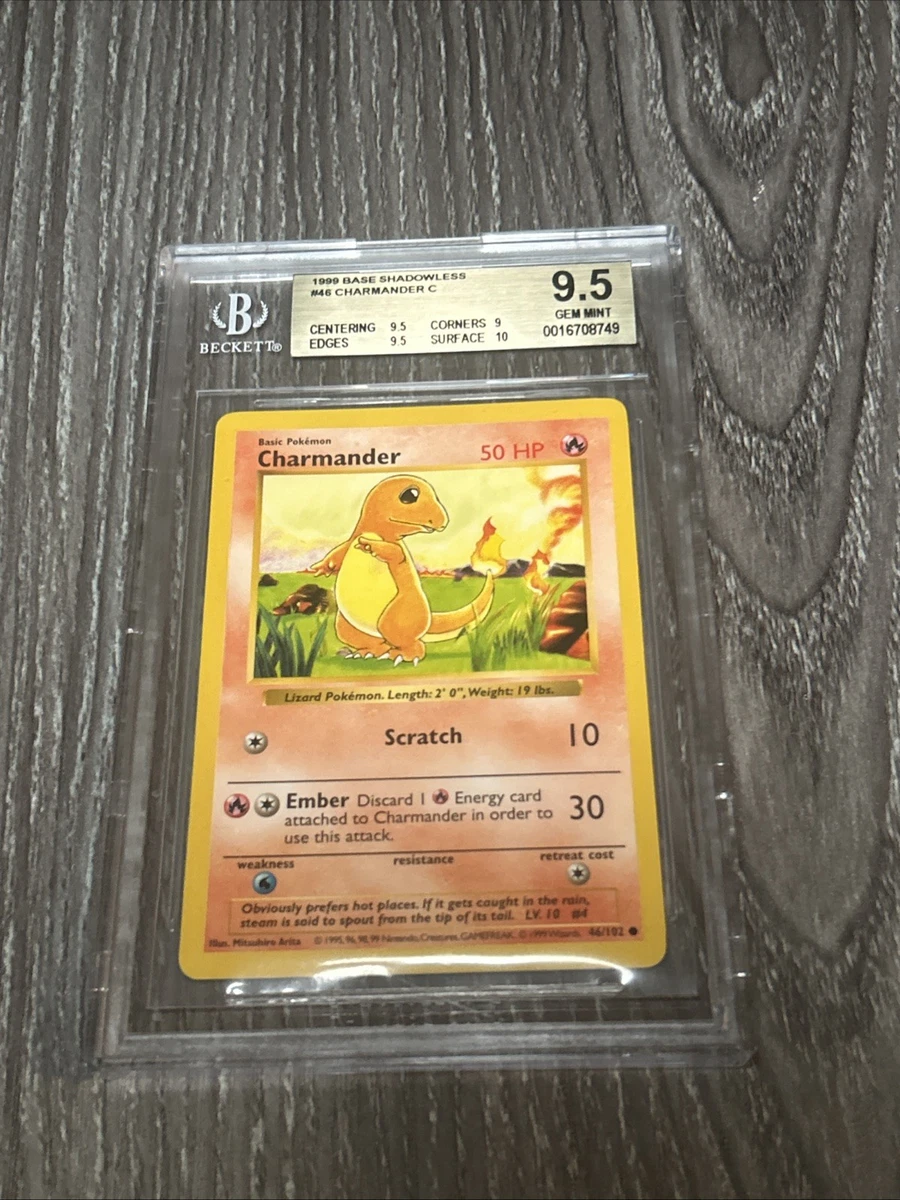 Pokémon TCG Beckett Grading Services (BGS) 9.5 Graded Base Set
