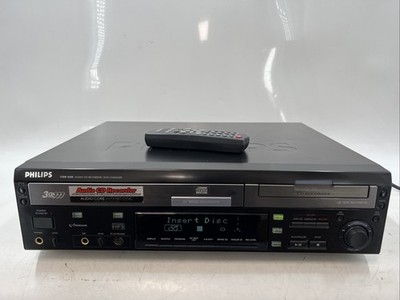 Philips CDR-820 - CD recorder/3CD changer - with Remote, tested GC-6513