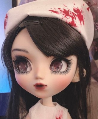 Pullip Custom Doll by Famous Artist, Used, Slight Wear, Portrait Style