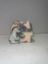 VTG Classic WINNIE the POOH Letter  G  by Michel  Co. Disney