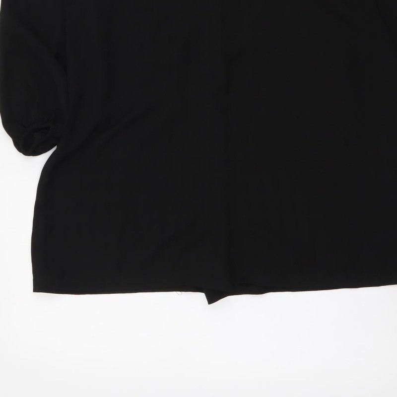Selected Womens Playsuit One-Piece Size 12 UK '' Black Long Sleeve image 8