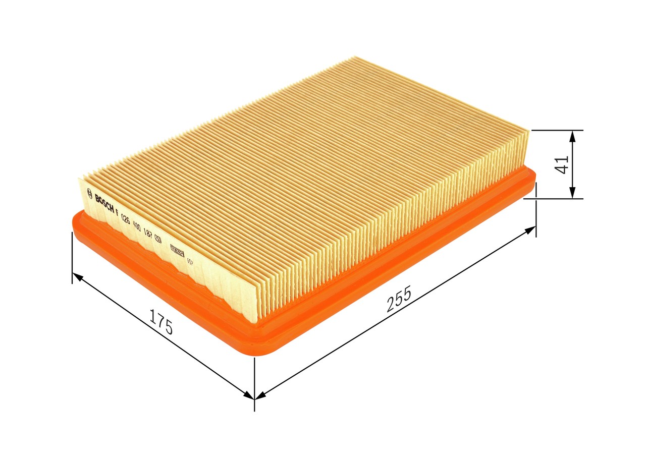 2x ✅Fits BOSCH F 026 400 187 AIR-FILTER INSERT ⭐UK Seller⭐ - Image 46