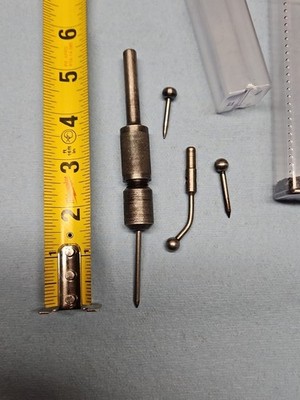 Center Finder Wiggler Set For Mill, Vintage Machinist Accessory