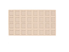 5 Beige 32 Slot Puff Earring Cards Showcase Display Tray Inserts