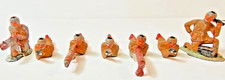 VTG 1930s Barclay Lot 7 Lead Toy Soldiers   Heavy Weapons 3  MG, Radio, Spotter
