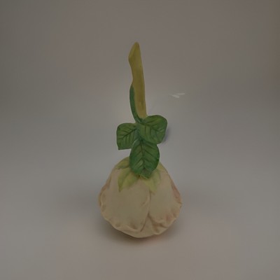 Vintage 1987 ENESCO Flower BELL Vine HANDLE 5.25  Tall 3.25  Wide