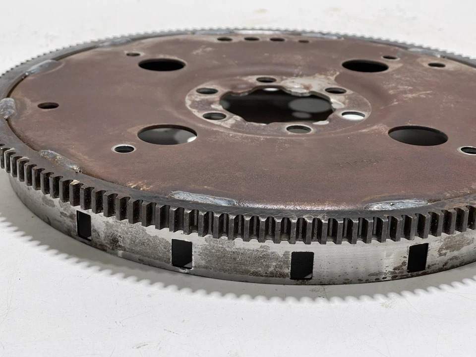 Placa flexible de transmisión 4.0 32RH y placa de respaldo y pernos 52118257 97-02 Jeep TJ Wrangler Foto 4 de 4