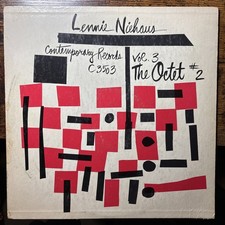LENNIE NIEHAUS- Vol.3: The Octet #2 MONO LP RARE C3503 Bx14