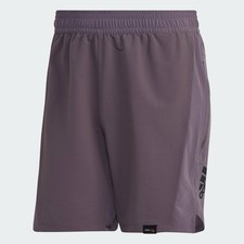 adidas Training Shorts Mens - Workout CORDURA Short - Zipped Pockets - Large 9"