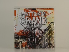 MATT AND KIM GRAND (H1) 4 Track Promo CD Single including Picture Sleeve FADER L