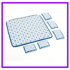 Campanelli Microfiber Xtra Large Dry Mat & 5 Microfiber Sponge Set