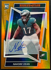 2022 Panini Rookies & Stars - Nakobe Dean #200 Eagles - RC Orange /199