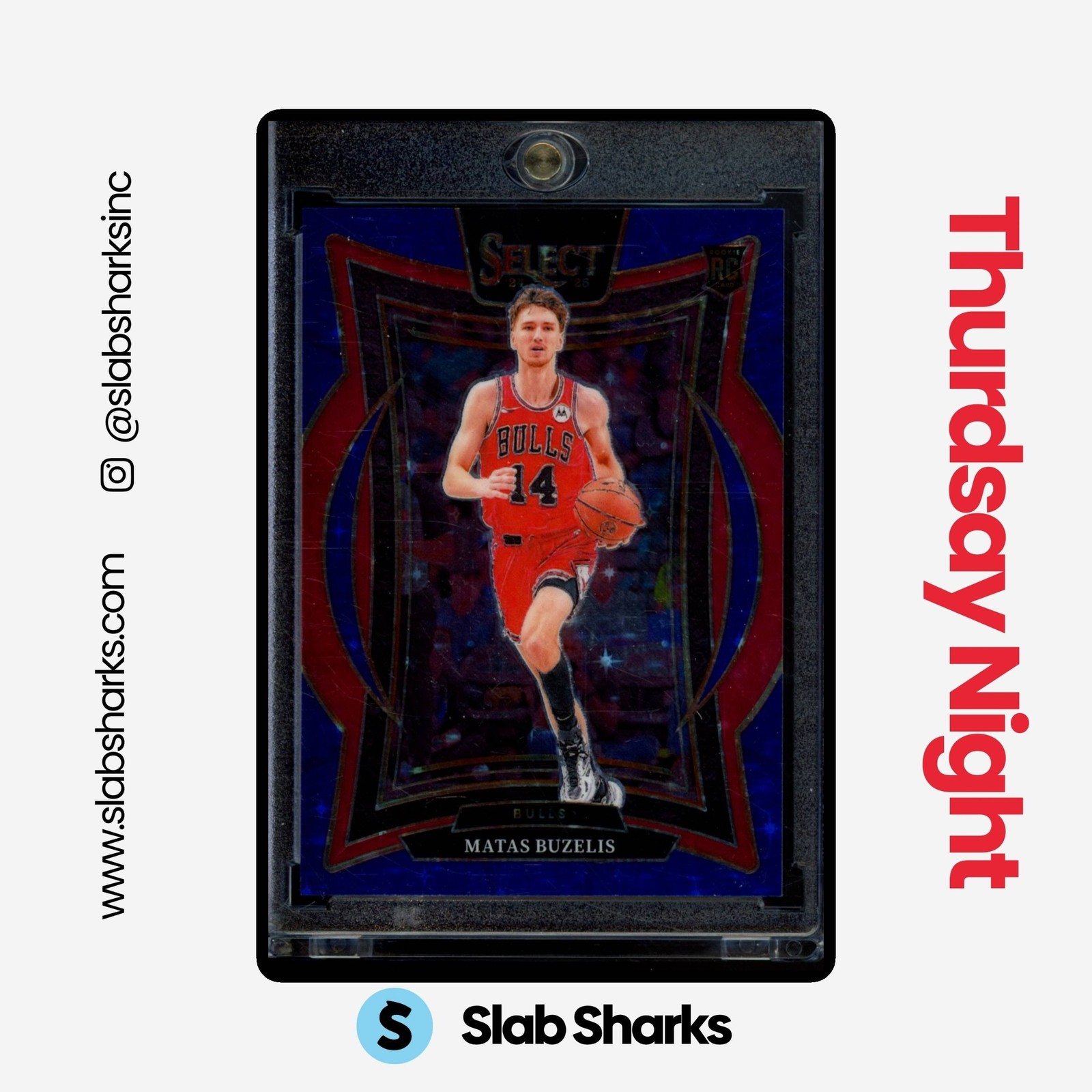 2024 PANINI SELECT #70 MATAS BUZELIS CONCOURSE BLUE STARS PRIZM RC ROOKIE /20