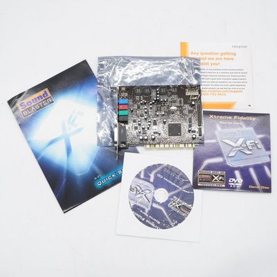 #ad Creative Labs CT4870 Sound Blaster Live Sound Card Nice $19.99