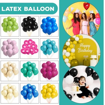 10'' Luftballons Latexballons Helium Luft Geburtstag Qualität Weihnachten Party Ballon