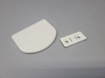 SCHÜCO INTERNATIONAL Schüco Türziehgriff / Balkontürgriff Weiß RAL 9016 Nr. 242684