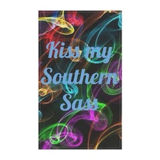 Kitchen Towel/ kiss my southern sass  Material: Cotton Twill Size: 18" × 30
