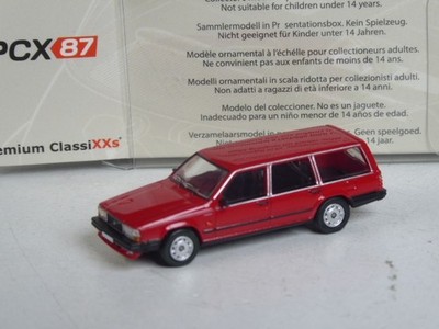 (KI-11-41) PCX87 Volvo 740 Kombi rot in 1:87 in OVP