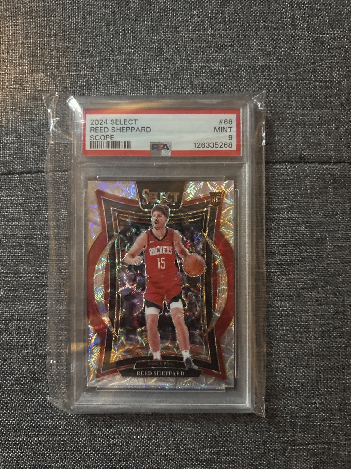 2024-25 Panini Select - Concourse Reed Sheppard #68 Scope Prizm (RC)