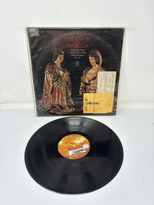 Early Music Consort London   Music from Ferdinand & Isabella LP 1973 ARGO