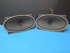 Pair Vintage Philips Oval Alnico Speakers 4Ω High Efficiency Open Baffle DIY