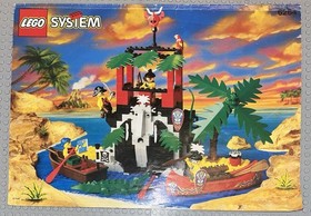 Lego 6264 Pirates I Islanders Forbidden Cove Complete Set Vintage Manual