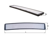 Innenraumfilter Mahle LA 102 Partikelfilter FüR BMW Alpina E83 X3 E46 B3 E36 3Er