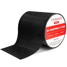 RV Underbelly Material Tape, 4'' x 20' Waterproof Flex Black