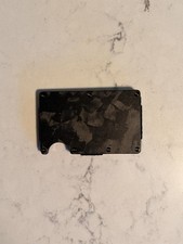 The Ridge Wallet Forged Carbon w/ Money Clip Slim RFID Minimalist Wallet