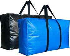 60 Gallon Extra Large Storage Bags Bins, Jumbo Heavy Duty XXL Storage Tote Mo...