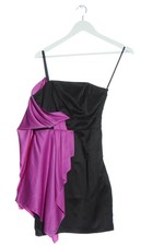 ASOS PETITE One-Shoulder-Kleid Damen Kleid Gr. DE 32 schwarz-lila Casual-Look