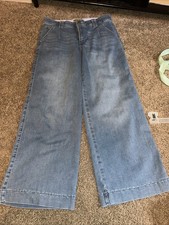 Democracy AB Ankle Jeans Size 8 Wide Leg 30x27