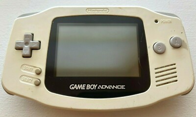 Nintendo Game Boy Advance AGB-001 - White GOOD Condition - 100% OEM Tested