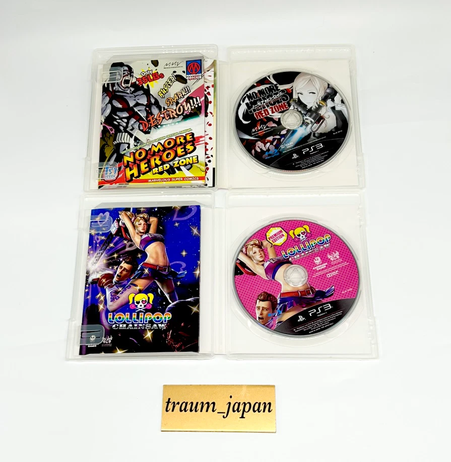 PS3 No More Heroes Lollipop Killer Is Dead Shadows of the Damned Onechanbara set - Image 4 of 4