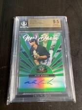 Alec Marsh 2019 AUTOGRAPH CARD LEAF BECKETT 9.5 GEM MINT GOLD 74/99 T11-16